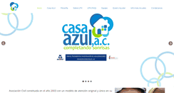 Desktop Screenshot of casaazulac.org